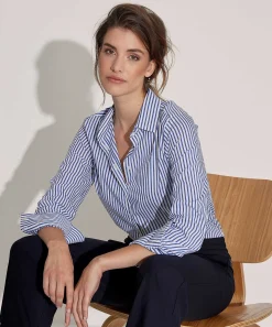 Blusa Giulia E Tu Popelina Rayas