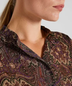 Blusa Jane Lushka Estampado Paisley Rony