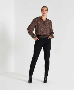 Blusa Jane Lushka Estampado Paisley Rony