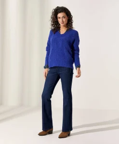 Blusa Kyra Con Motivo De Rayas Transparentes Danee