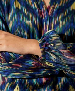 Blusa Kyra Con Motivo De Rayas Transparentes Danee