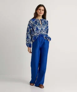 Blusa Kyra Estampado Ikat Vera
