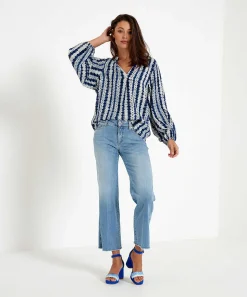 Blusa Kyra Tie Dye Rayas Nouky