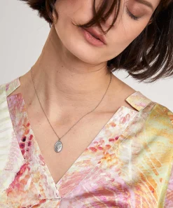 Blusa Sedosa Con Estampado Nima De Japan Tky