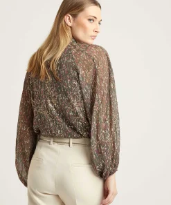 Blusa Summum Con Estampado Metalizado