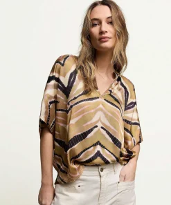 Blusa Summum Estampado Zigzag