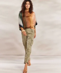 Blusa Summum Sedosa Estampado Descolorido