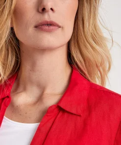 Blusa Tipo Tunica De Lino Kyra Liza