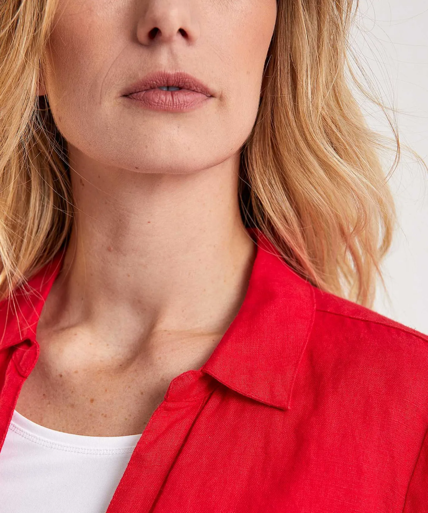 Blusa Tipo Tunica De Lino Kyra Liza