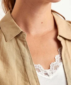 Blusa Tipo Tunica De Lino Kyra Liza