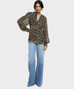 Blusa Tunica Fabienne Chapot Corazones Acantilado