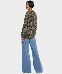 Blusa Tunica Fabienne Chapot Corazones Acantilado