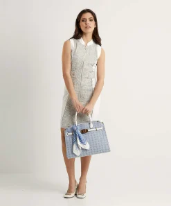 Bolso Liu Jo Denim Con Estampado De Texto
