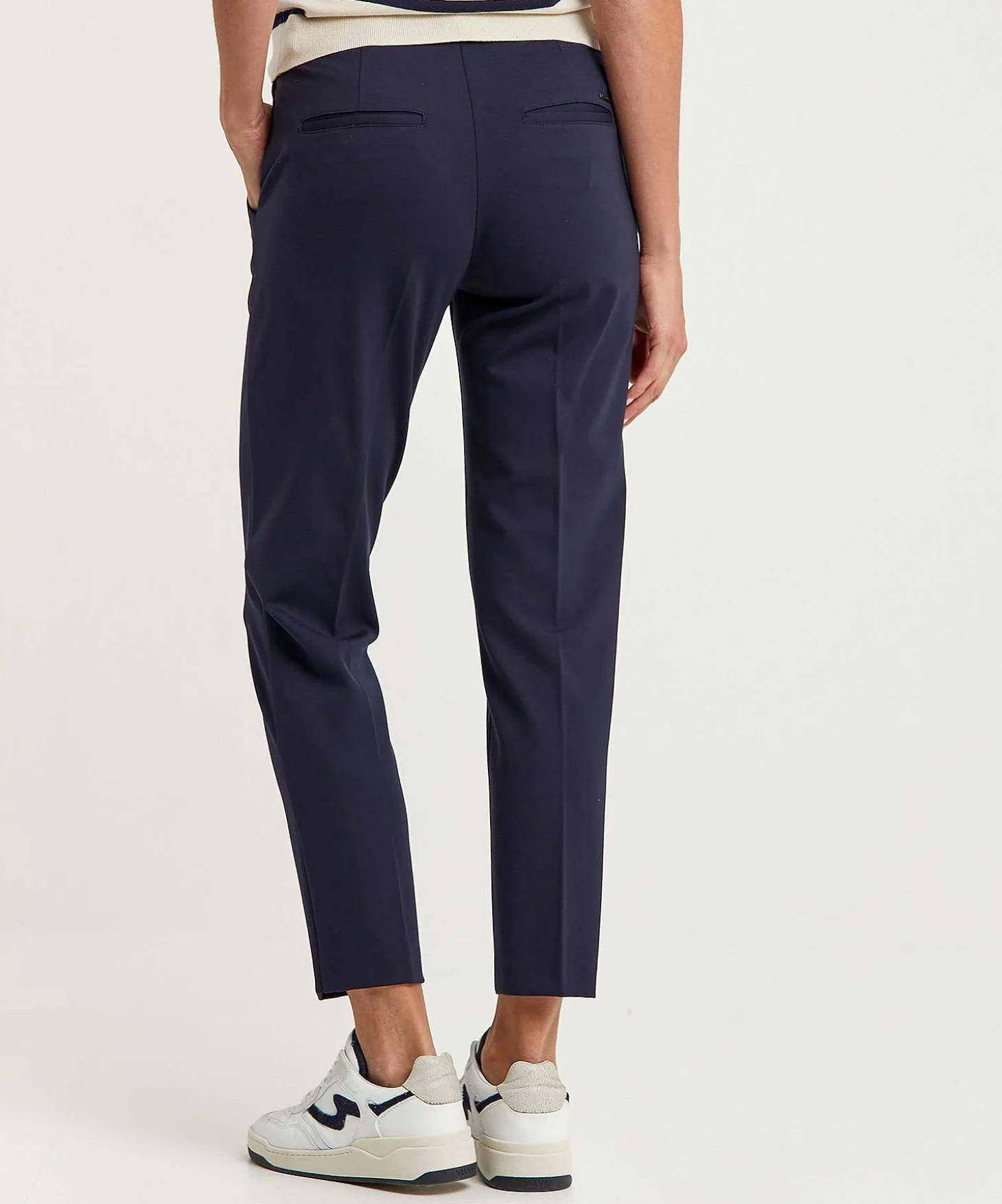 Brax Chinos De Jersey Cortos Granate