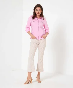 Brax Kick Flare Pantalones Grafico Jacquard Shakira