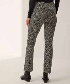 Brax Pantalones Acampanados De Jacquard Malou