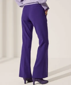 Cambio Pantalon Acampanado Pintucks Fawn