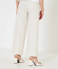 Cambio Pantalon Ancho Tela Travel Ambar