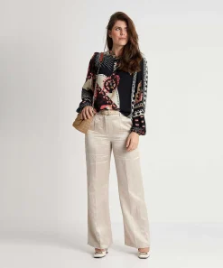 Cambio Pantalones Anchos Sedosos Amelie