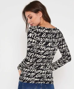 Camisa * Con Estampado De Texto