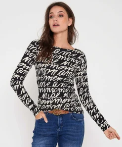 Camisa * Con Estampado De Texto