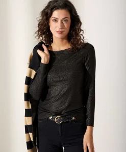 Camisa * Cuello Barco Lurex
