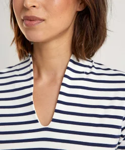 Camisa * Tulip Manga Corta Rayas Bretonas