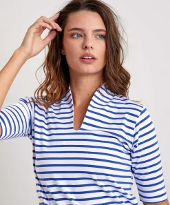 Camisa * Tulip Manga Corta Rayas Bretonas
