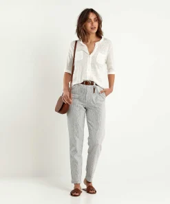 Camisa Blusa De Lino Giulia E Tu
