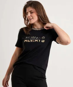Camisa Deportiva Con Ribete Animal De Marc Cain
