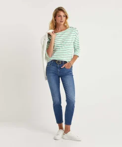 Camisa Giulia E Tu Rayas Bretonas