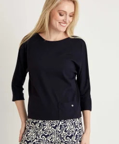 Camisa Marc Cain Con Bolsillo De Punto De Canale