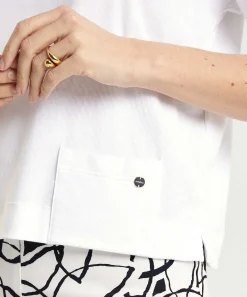 Camisa Marc Cain Con Bolsillo De Punto De Canale