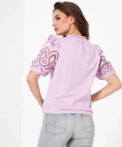 Camisa Summum Broderie Manga Globo