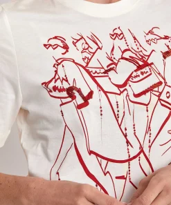 Camiseta Oui Cuentas Con Estampado De Moda