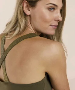 Camisola Summum Banda Cruzada Lurex