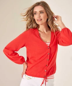 Cardigan Con Cordon Giulia E Tu