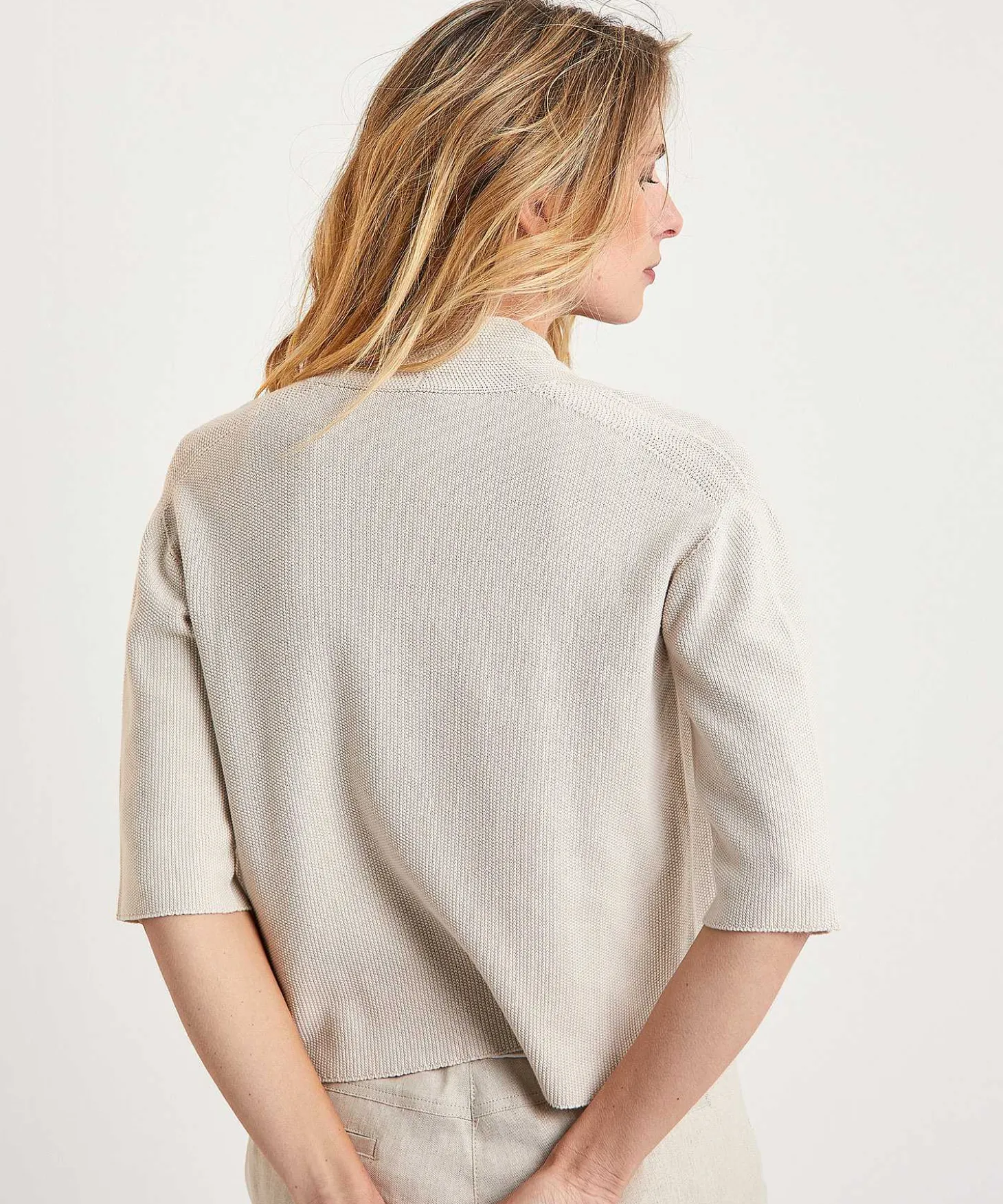 Cardigan Corto No Man'S Land