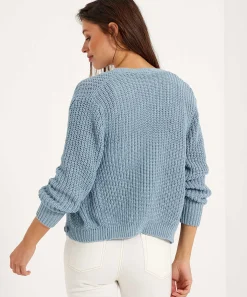 Cardigan De Hilo Con Cinta Emotions
