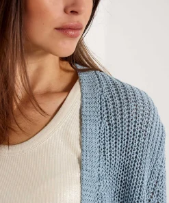 Cardigan De Hilo Con Cinta Emotions