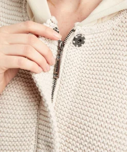 Cardigan De Punto Moscu Con Capucha Timmy
