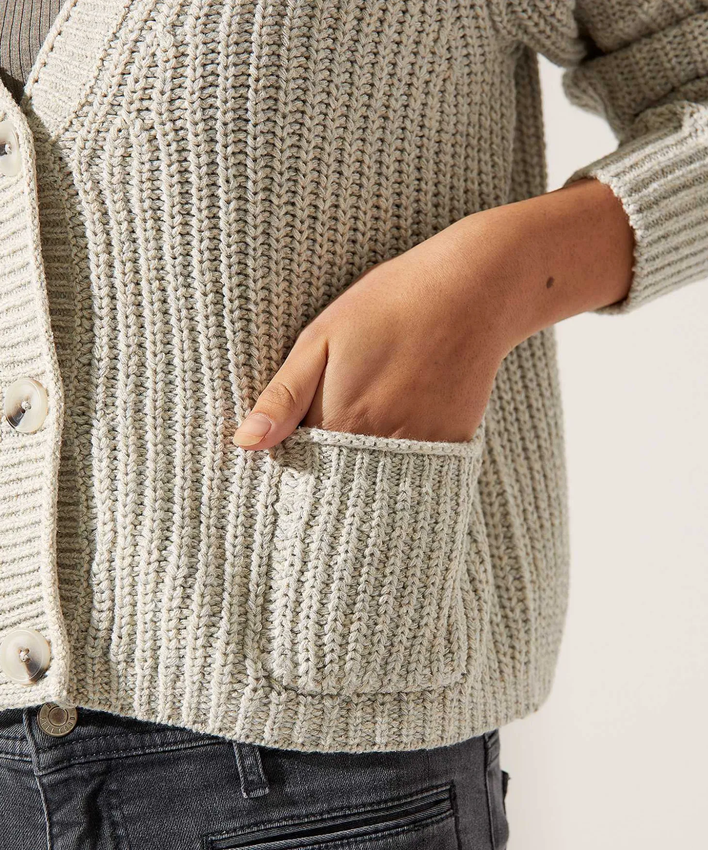 Cardigan Oui Con Botones