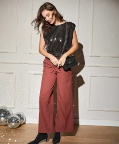 Caroline Biss Disco Top Hombreras