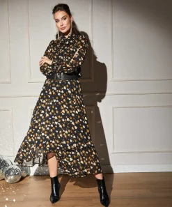 Caroline Biss Falda Corazones Lurex