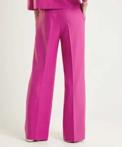 Caroline Biss Pantalon Ancho De Crepe