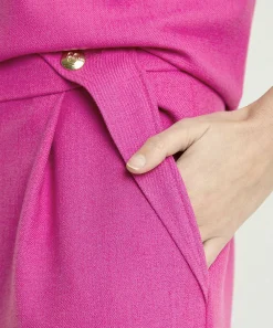 Caroline Biss Pantalon Ancho De Crepe