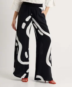 Caroline Biss Pantalones Palazzo Estampado Fantasia