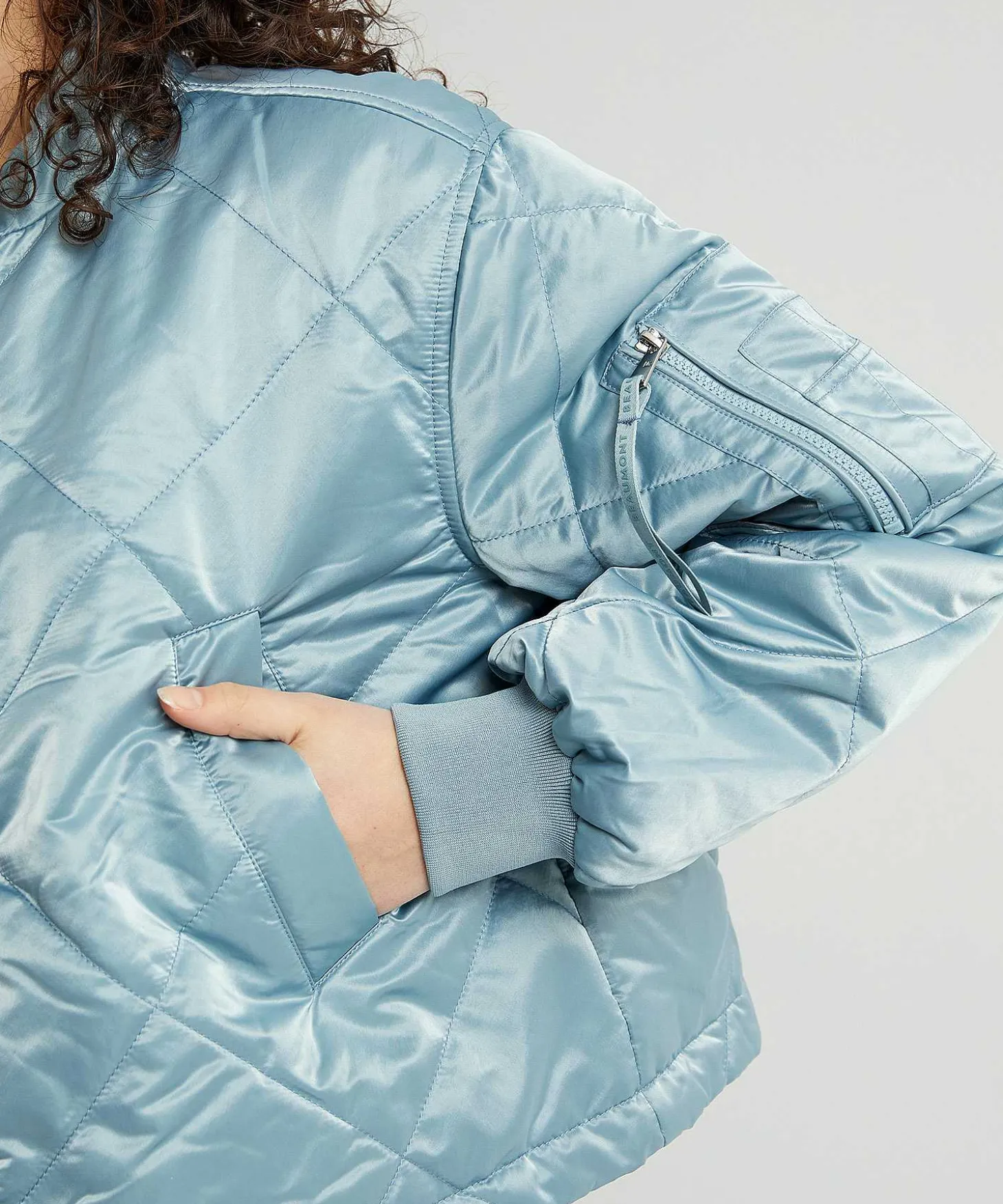 Cazadora Bomber Sedosa Beaumont Acolchada