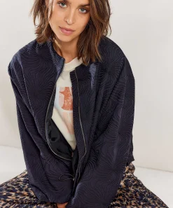 Cazadora Bomber Summum De Jacquard