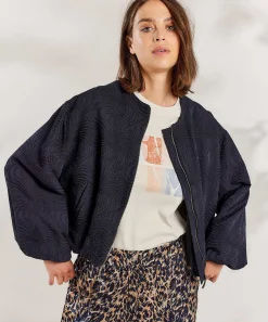 Cazadora Bomber Summum De Jacquard
